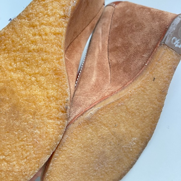 Juicy Couture vintage suede wedges size 9 - Picture 4 of 4